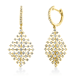 Ohrhänger in 750 Gelbgold 108621 – Diamant | Ersay
