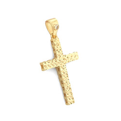 E10941-Anhanger-Kreuz-585-Gold-mit-Zirkonia-seitlich