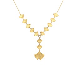 Collierkette-Gingko-585-Gelbgold-1