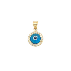 106556-Anhanger-schutzendes-Auge-585-Gelbgold-mit-Zirkonia