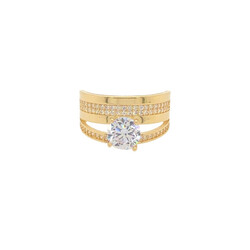 E10968-Ring-Fusion-585-Gelbgold-mit-Zirkonia-frontal