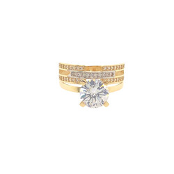 E10971-Ring-Fusion-585-Gelbgold-mit-Zirkonia-frontal