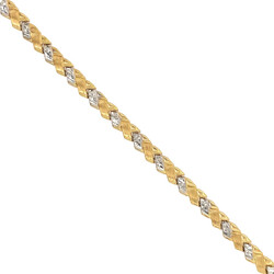 E10977-Armband-Bicolor-Fantasiemuster-585-Gold-Detail