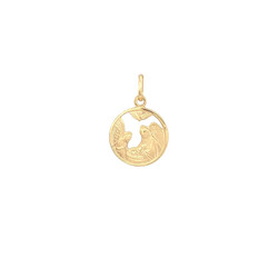 E11096-Anhanger-Christus-Geburt-Krippe-585-Gold-frontal