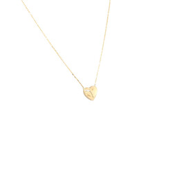 E10086-Anhanger-Herz-mit-Kette-585-Gold-seitlich