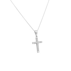 E11095-Anhanger-Kreuz-mit-Kette-mit-Zirkonia-585-Gold-seitlich