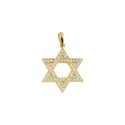 106984-Anhanger-Davidstern-585-Gold-mit-Zirkonia