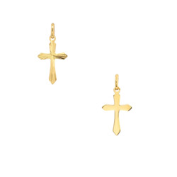 106974-Kreuz-585-Gelbgold-beidseitig-2