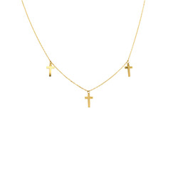 Kette-mit-kleinen-Kreuzen-585-Gold-E11894
