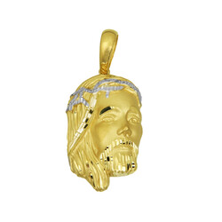 E12012-585-Gold-Jesuskopf-massiv-bicolorjpg