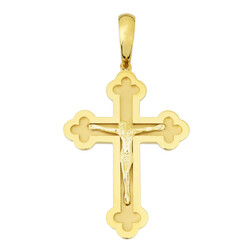 E11638-585-Gold-orthodoxen-Kreuz-mit-Korpus-xxl-massiv