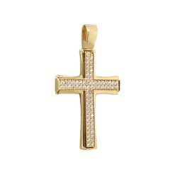 9901360_Anha-nger_Kreuz_585_Gold_mit_Zirkonia_seitlich