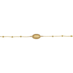 E12029_585_Gold_Armband_Mutter_Maria_mit_Zirkonia_flach