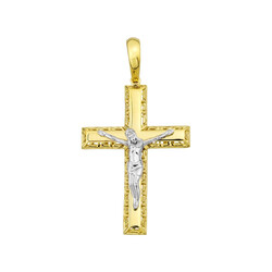 Anha-nger_Kreuz_mit_Korpus_585_Gold_E12107