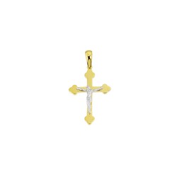 E12397_Anha-nger_Kreuz_mit_Korpus_585_Gold