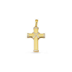 Anha-nger_Kreuz_585_Gelbgold_mit_Zirkonia_E12495
